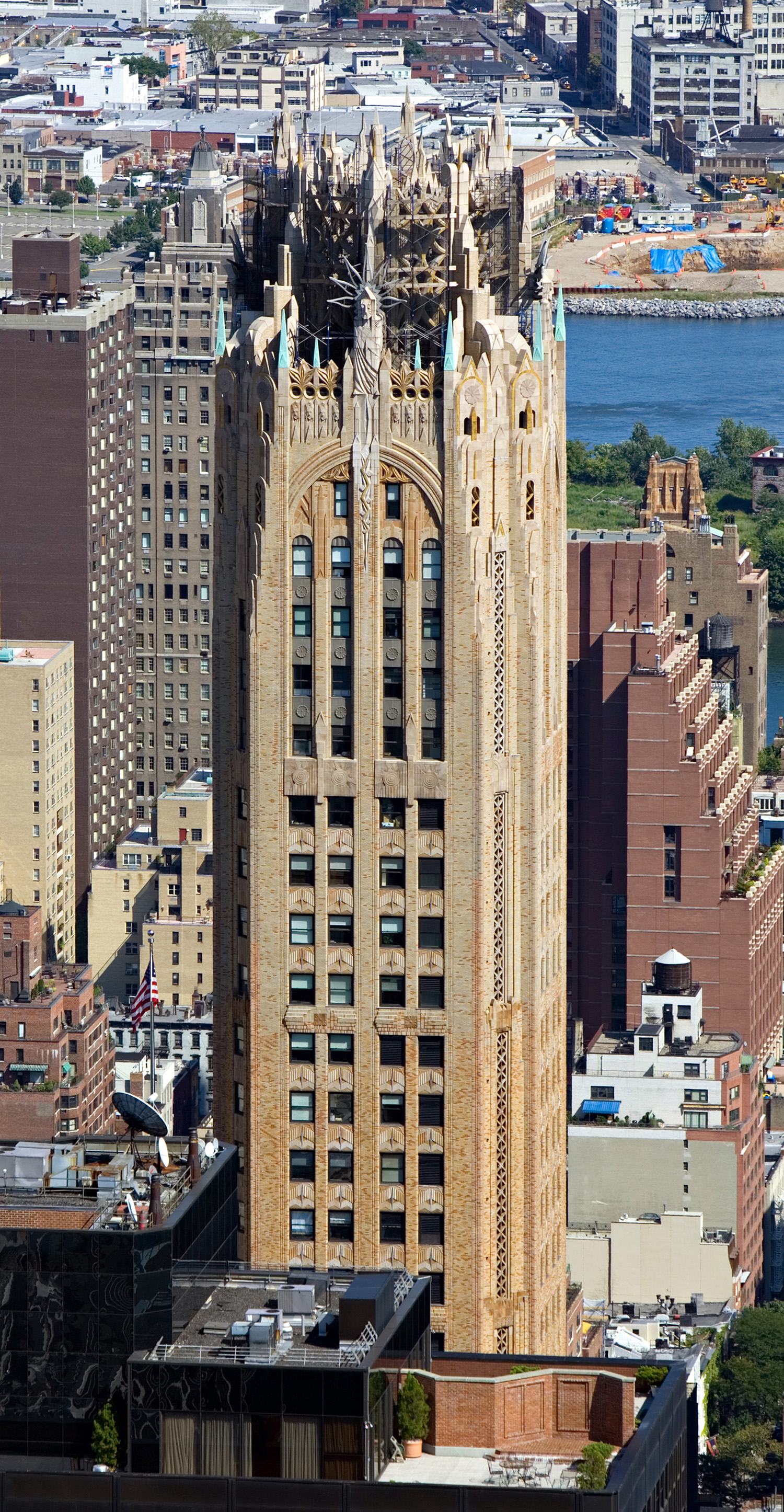General Electric Building - View from Top of the Rock 