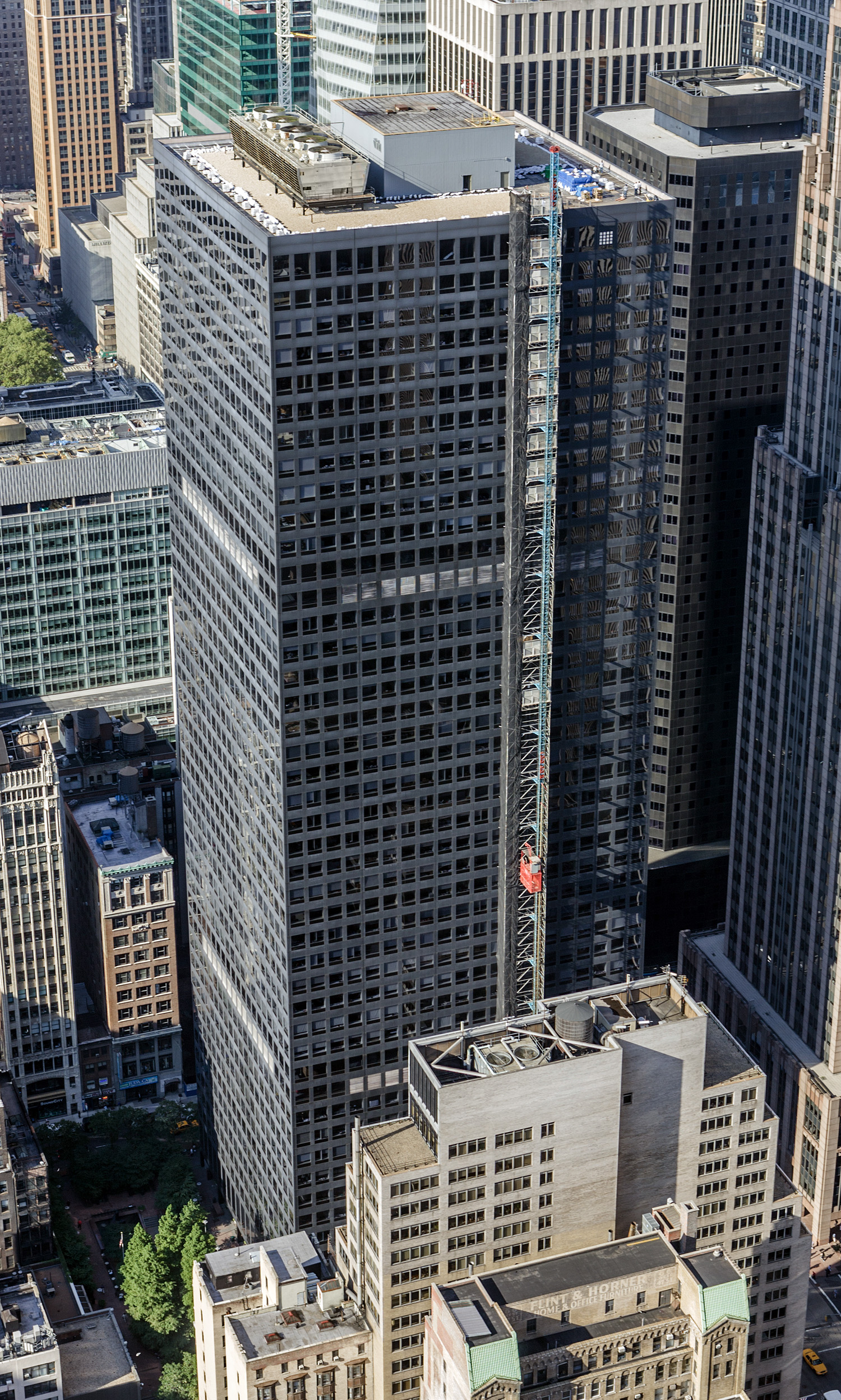 International Paper Building - View from Top of the Rock 