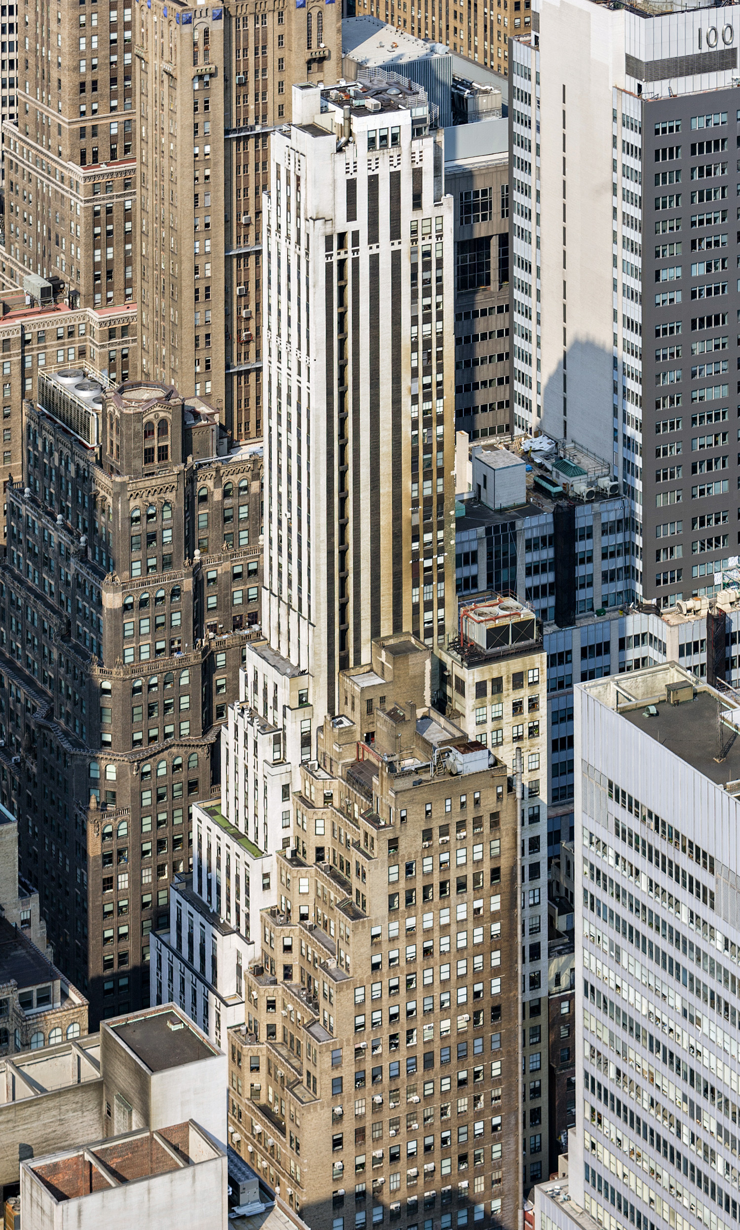 Johns-Manville Building - View from Empire State Building 