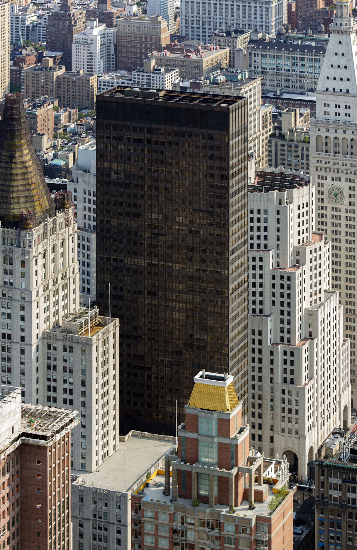 Merchandise Mart - View from Empire State Building 